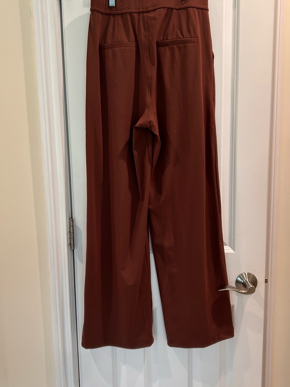 Halara Brown Wide Leg Athleisure Lounge Pants High Rise Comfy Soft Small - Picture 5 of 9